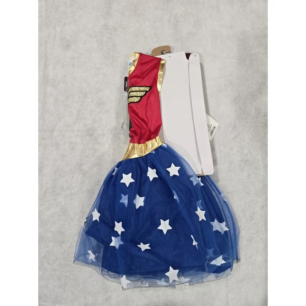 NEW - Rubies Girls S (6/6X) DC Comics Wonder Woman Complete Costume